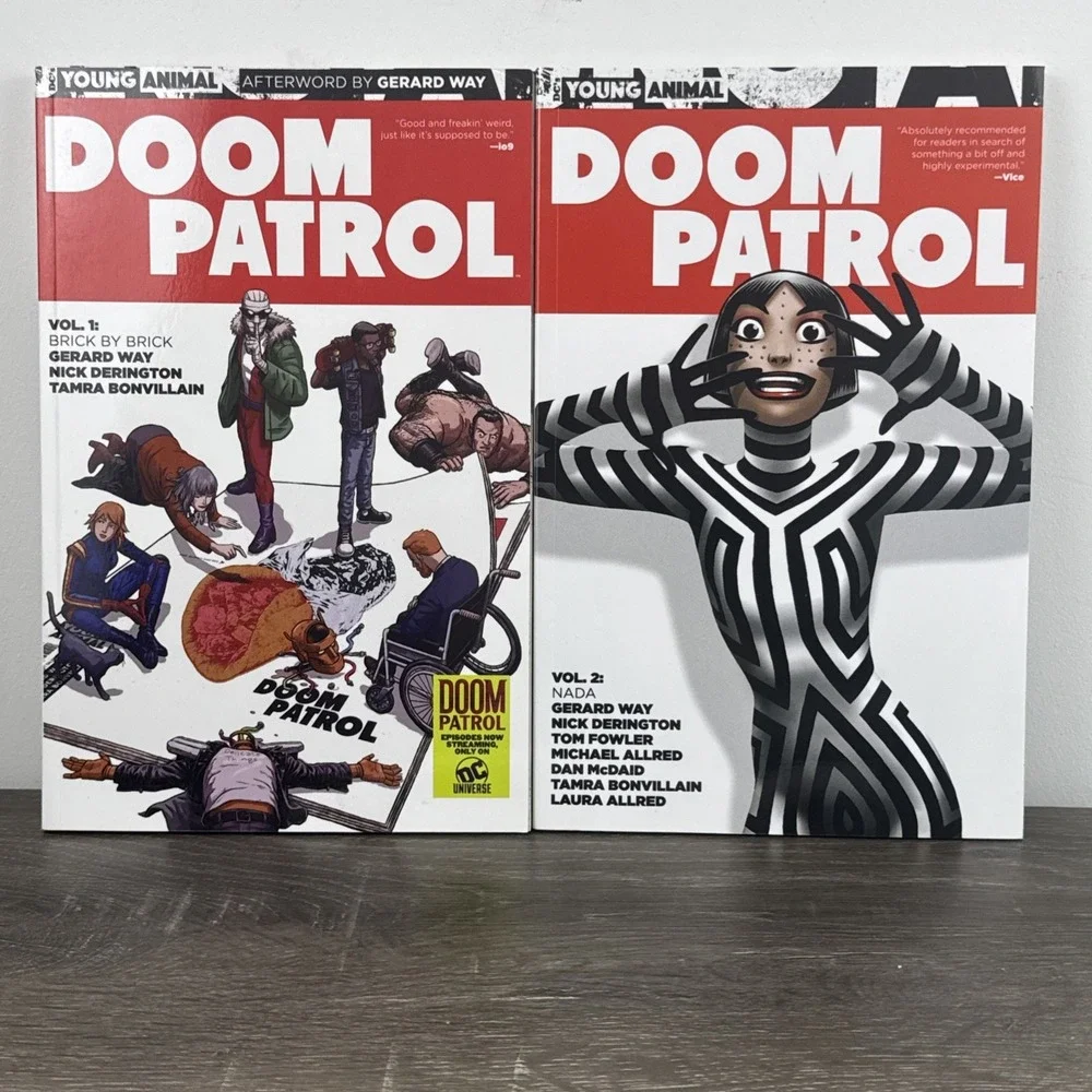 Doom Patrol Vol 1 Brick By Brick and Vol 2 Nada DC‎ Comics, 2017